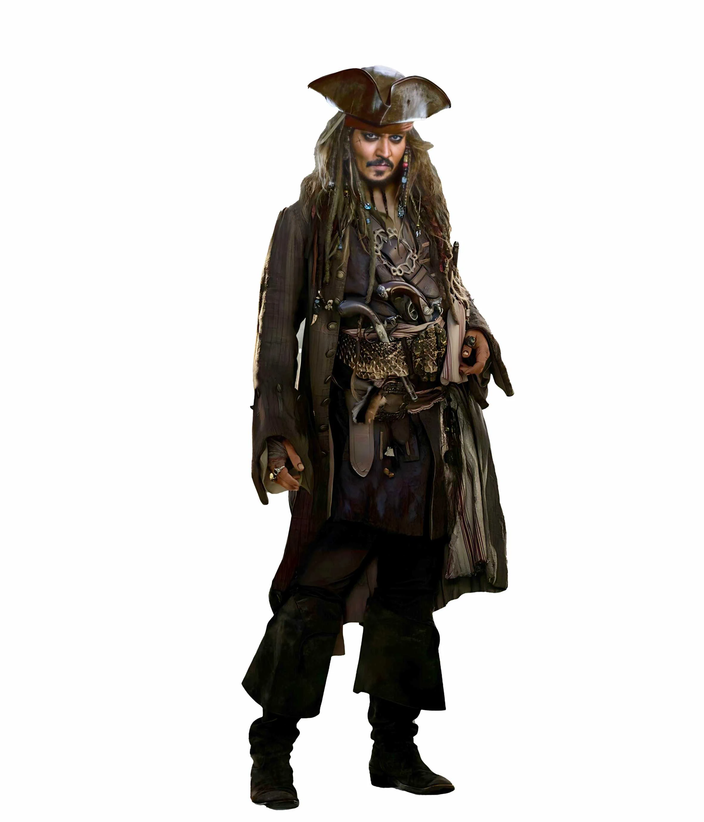 Capitão Jack Sparrow Papelão Recortado Standee Jack Sparrow Figura Modelo